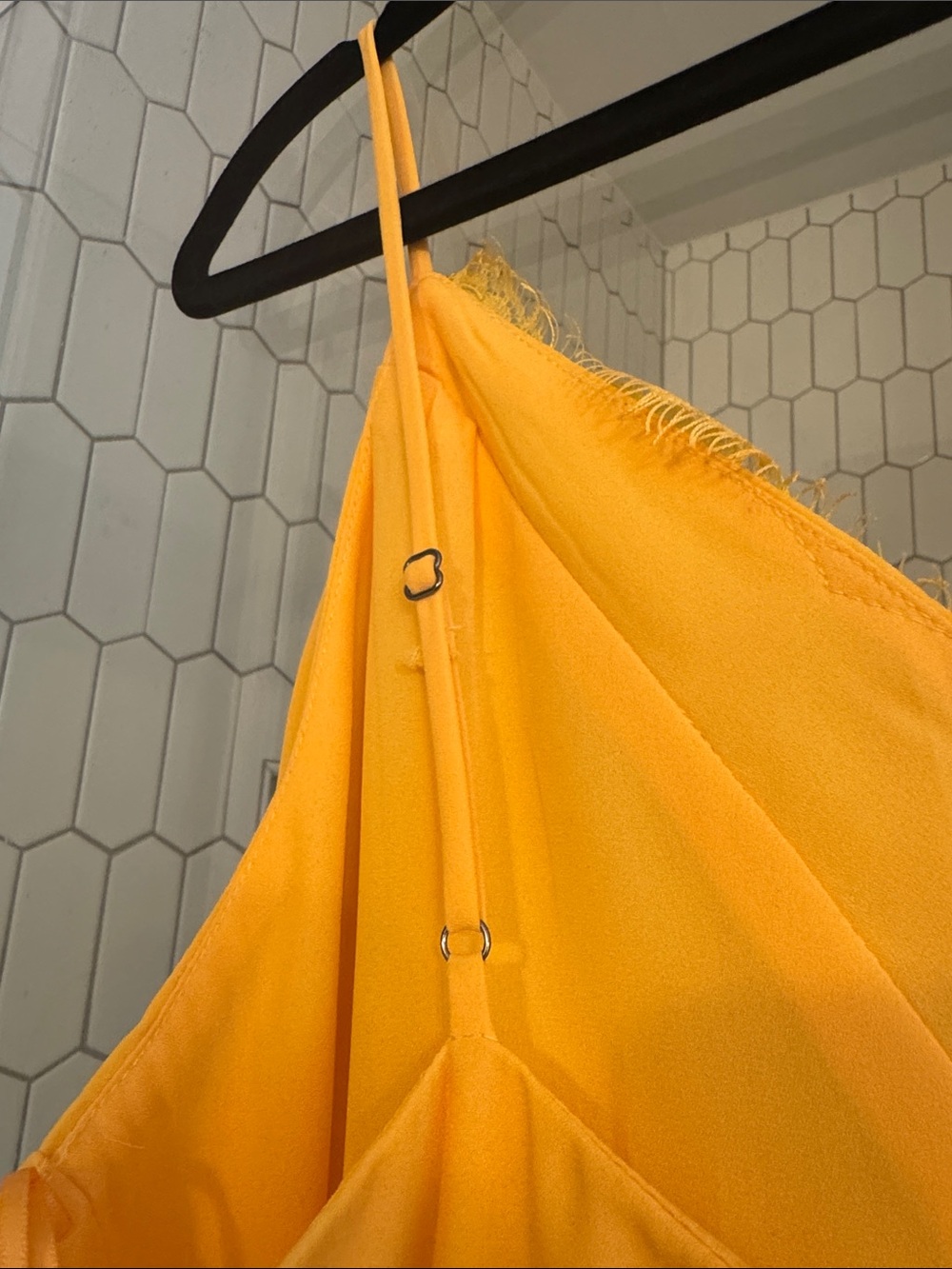 Melrose and Market Bright Yellow Lace-Trim Slip Cami - Picture 8 of 11